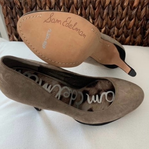 Sam Edelman Suede stilletto Pumps shoes Size-9 EC - Picture 4 of 6